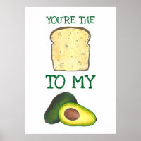 Du bist der Toast meiner Avocado Feinschmecker Lie