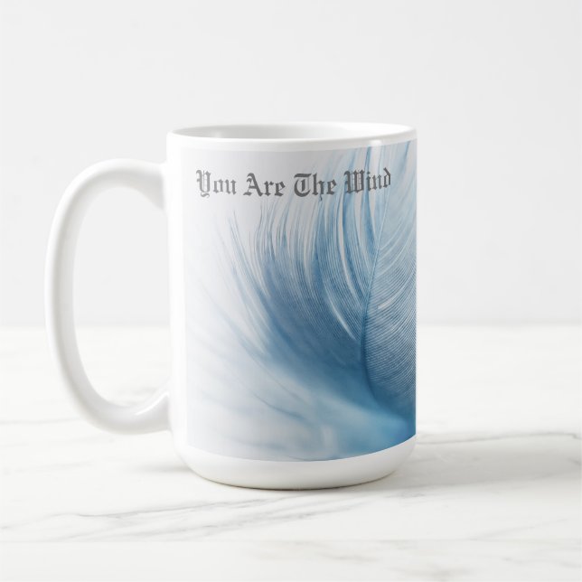 Du bist der Wind Kaffeetasse (Links)
