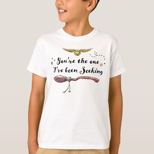 Du bist derjenige, den ich gesucht habe T-Shirt (Vorderseite)