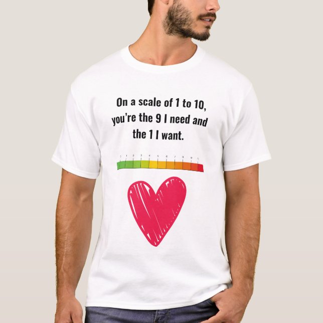 Du bist derjenige, den ich gewollt habe T-Shirt (Vorderseite)