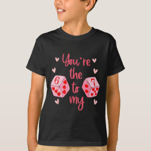 Du bist die 6 zu meiner 7 lustige Valentinstag 67 T-Shirt