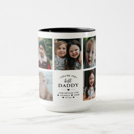 Du bist die beste (Daddy/Other) 7-Foto Collage Tasse