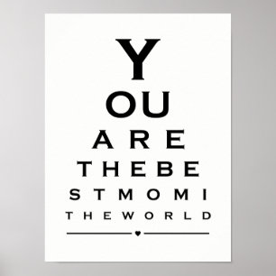 Du bist die beste Mutter in der Welt Grafik drucke
