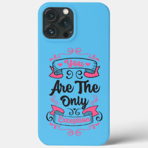 Du bist die einzige Ausnahme Case-Mate iPhone Hülle