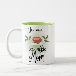 Du bist die heilige Mutter. Zweifarbige Tasse