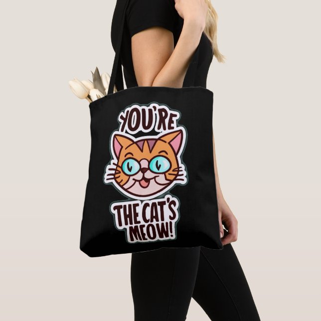 Du bist die Mau der Katze. Tasche (Von Nahem)