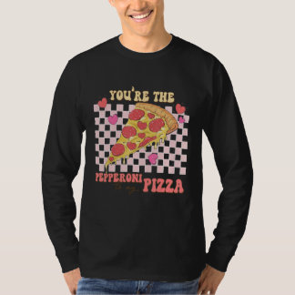 Du bist die Pepperoni zu meiner Pizza zum Valentin T-Shirt