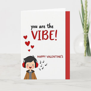 Du bist die Stimmung Valentinskarte Karte