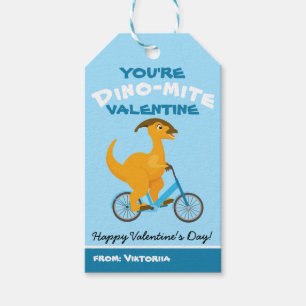 Du bist Dino-mite! Schüler Valentine Dinosaurier Geschenkanhänger