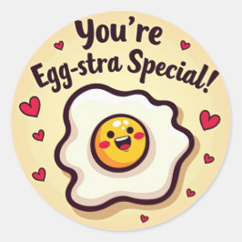 Du bist Egg-stra Special! Aufkleber für das Ei auf