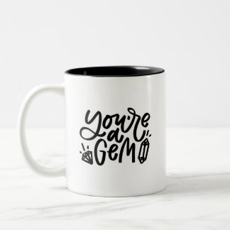 Du bist ein (aktualisiertes) Gedicht, das bedient Zweifarbige Tasse