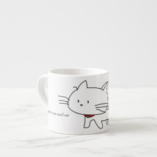 Du bist ein cooler Katz Espresso-Becher Espressotasse