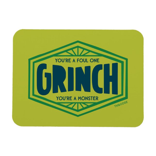 Du bist ein Foul One Grinch Magnet (Horizontal)