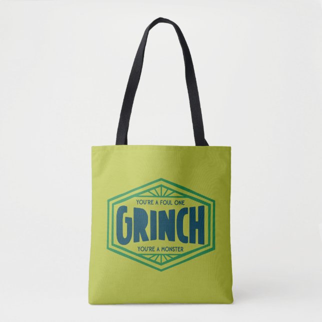 Du bist ein Foul One Grinch Tasche (Vorderseite)