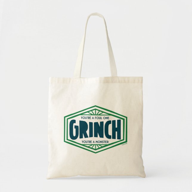 Du bist ein Foul One Grinch Tragetasche (Vorne)