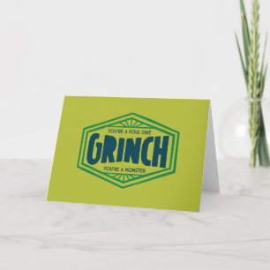 Du bist ein garstiger Grinch Karte