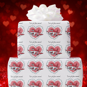 Du bist ein großartiges Flugzeug-Kind zum Valentin Geschenkpapier