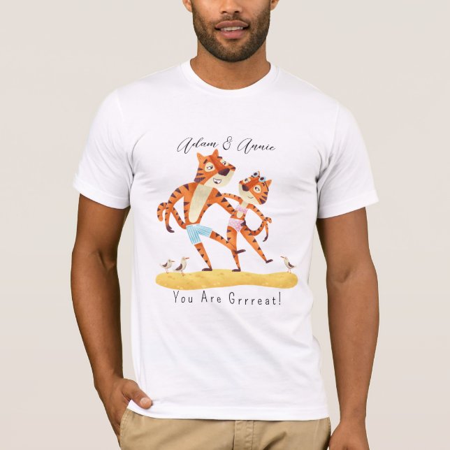 Du bist ein großes, maßgeschneidertes Geschenk für T-Shirt (Vorderseite)