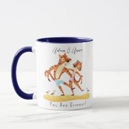Du bist ein großes, maßgeschneidertes Geschenk für Tasse