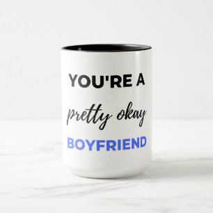 Du bist ein Hübsch guter Freund Schwarz Tasse