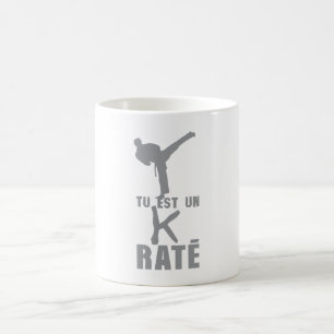 Du bist ein Karate-Hummer-Zitat Kaffeetasse