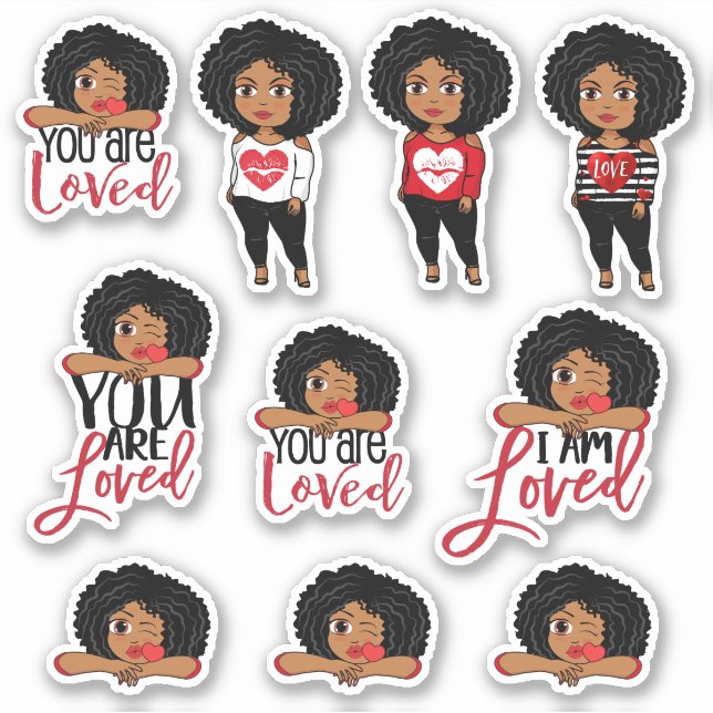 Du bist ein Liebespfropf Aufkleber (Vorderseite)