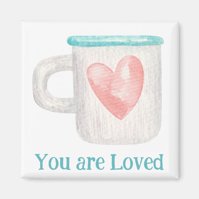 Du bist ein Lieblingsmagnet Magnet (Vorne)