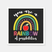 Du bist ein Regenbogen der Möglichkeiten Lehrer