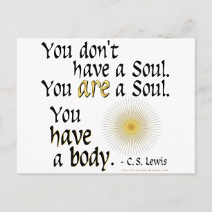 Du bist ein Soul... Postkarte