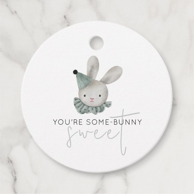 Du bist ein wenig sonnig süß adorable rustikal geschenkanhänger (Vorderseite)
