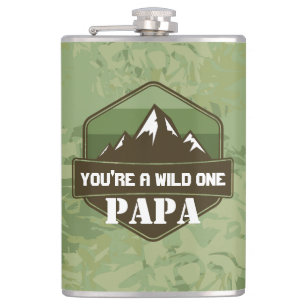 Du bist ein Wild One Personalisiertes Geschenk Flachmann