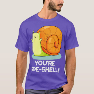 Du bist eine besondere lustige Schnecken-Wortspiel T-Shirt