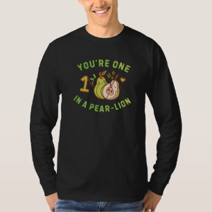 Du bist eine Birne-Löwen-Birnen-Wortspiel T-Shirt