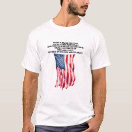 Du bist eine große alte Flagge 4. Juli Amerika Sto T-Shirt
