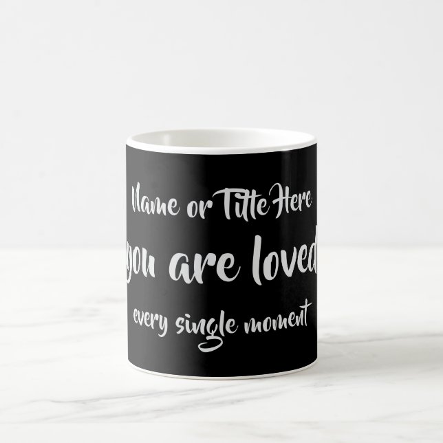 Du bist eine liebende Erinnerung Personalisiert Kaffeetasse (Mittel)