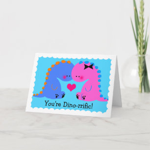 Du bist eine Niedliche Dinosaurier-Karte Feiertagskarte
