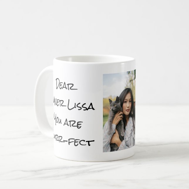 Du bist eine reine Wahrheit Kaffeetasse (Vorderseite Links)