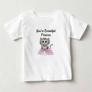 Du bist eine schöne Prinzessin Baby T-shirt
