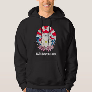 Du bist eine unglaublich süße Katze Paare Kätzche Hoodie