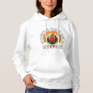 Du bist eine von einer Melone Wassermelone Lustige Hoodie