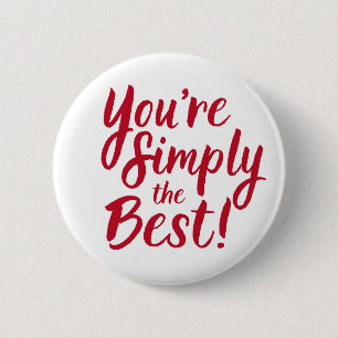 Du bist einfach das Beste Button