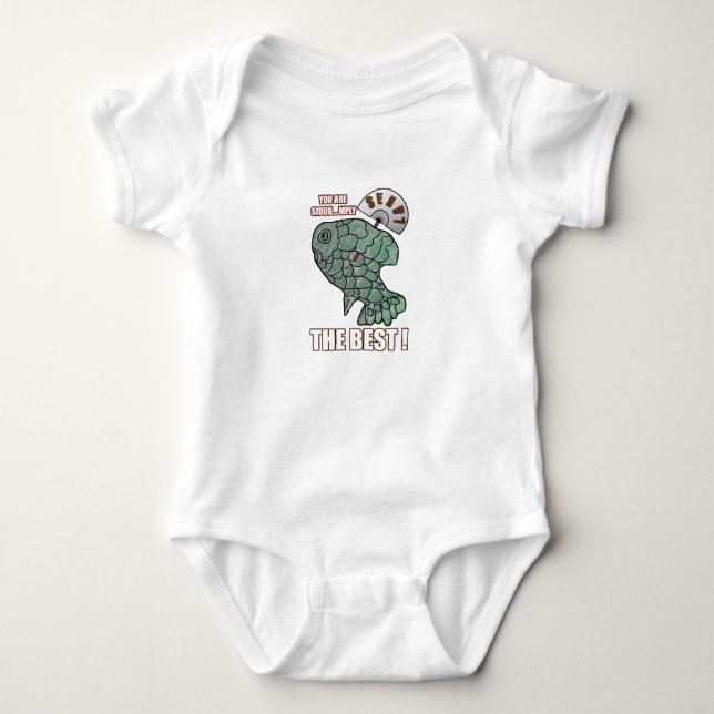 Du bist einfach der Beste Baby Strampler (Vorderseite)