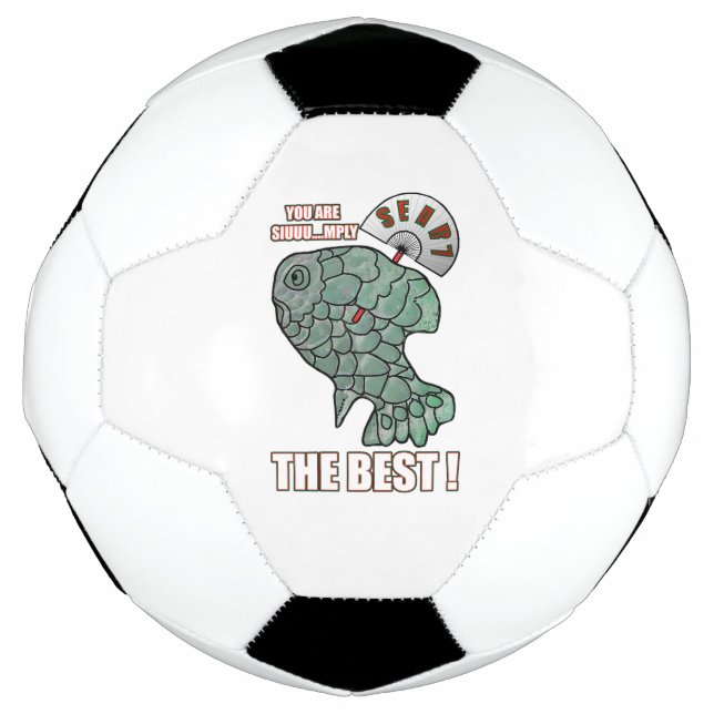 Du bist einfach der Beste! Fußball (Vorderseite)