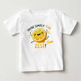 Du bist einfach der Zest" - ein lebendiger Lemon P Baby T-shirt