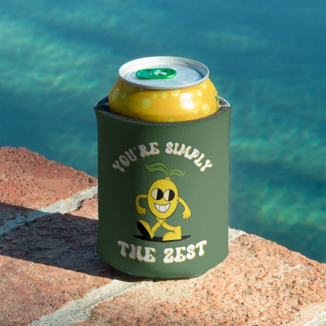 Du bist einfach der Zest Funny Lemon Pun Dosenkühler (In Situ Pool)