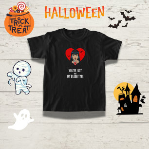 "Du bist einfach nicht mein Bluttyp" Funny Vampire T-Shirt
