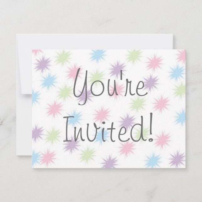 Du bist eingeladen! einladung (Vorderseite)