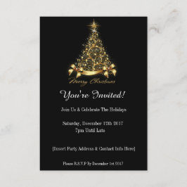 Du bist eingeladen! Weihnachts-Party Einladung