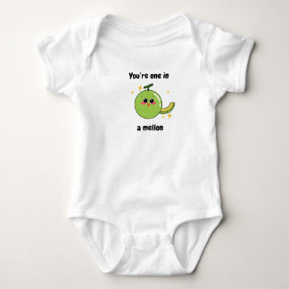 Du bist eins in einem Mellon Funny Fruit Lover T - Baby Strampler