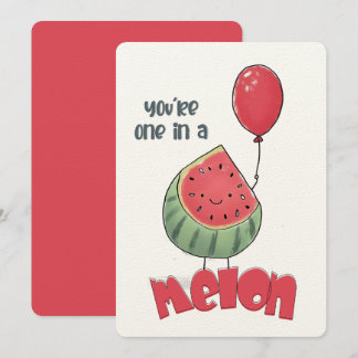 Du bist eins in einem Melon - ein Juicy Slice of C Einladung